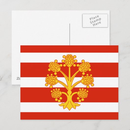 Vlag van het Briefkaart van Westmorland (Voorkant / Achterkant)