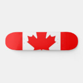 Vlag van het Canada Skateboard (Horizontaal)