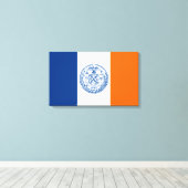 Vlag van het Canvas van New York City Afdruk (Insitu (Houten vloer))