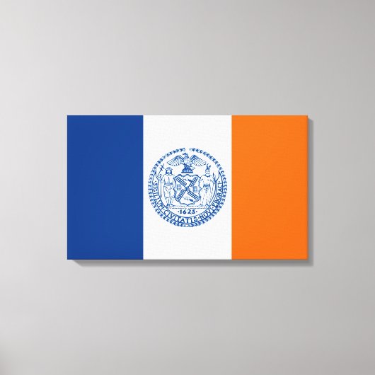 Vlag van het Canvas van New York City Afdruk (Voorkant)