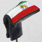 vlag van het Constitutioneel Monarchie van Iran (1 Golfheadcover (3/4 voorkant)