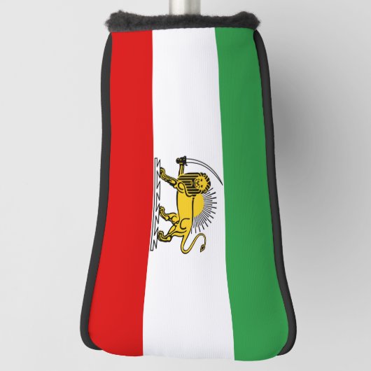 vlag van het Constitutioneel Monarchie van Iran (1 Golfheadcover (Draai 90)