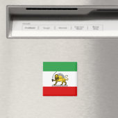 vlag van het Constitutioneel Monarchie van Iran (1 Magneet (Insitu (Vaatwasser))