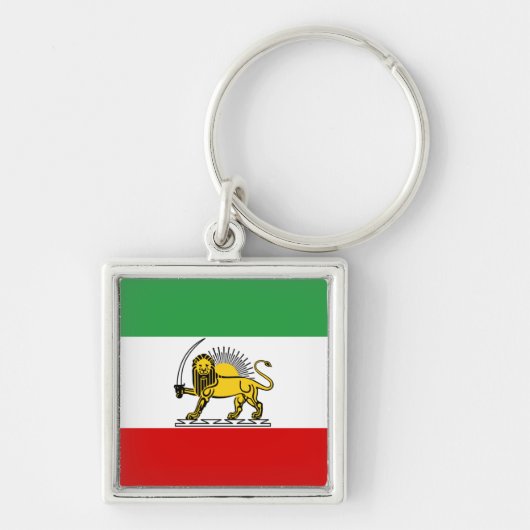 vlag van het Constitutioneel Monarchie van Iran (1 Sleutelhanger (Voorkant)