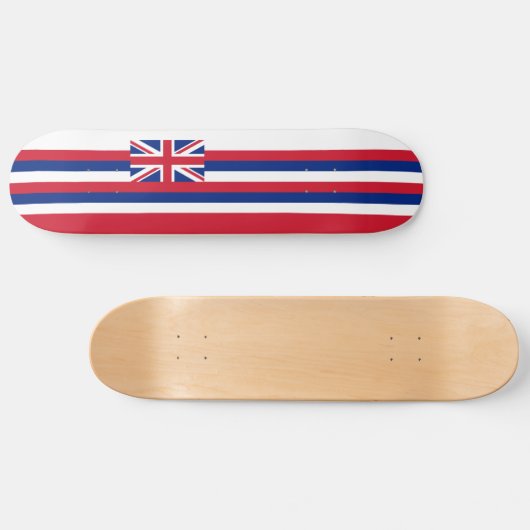 Vlag van het deck van Hawaii Skateboard (Horizontaal)