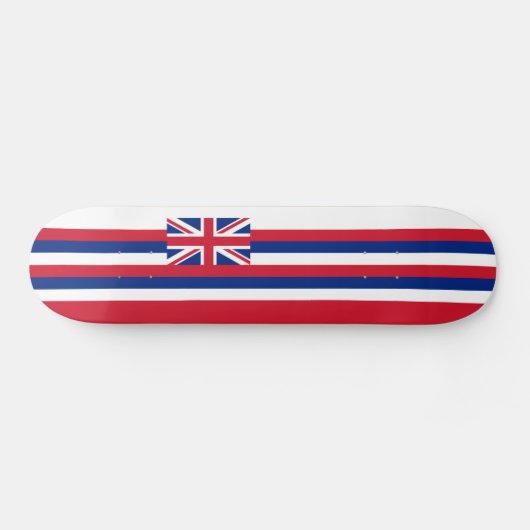Vlag van het deck van Hawaii Skateboard (Horizontaal)