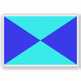 Vlag van het Deense volk Sticker