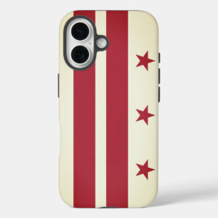 Vlag van het District Columbia Hoesje-Mate iPhone 16 Hoesje