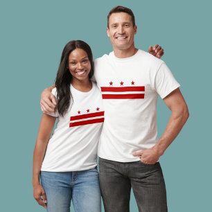 Vlag van het district Columbia T-shirt
