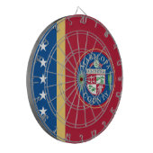 Vlag van het district Maricopa (Arizona) Dartbord (Voorkant Links)