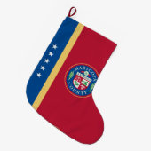 Vlag van het district Maricopa (Arizona) Grote Kerstsok (Voorkant (Hangend))