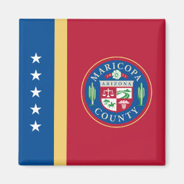 Vlag van het district Maricopa (Arizona) Magneet
