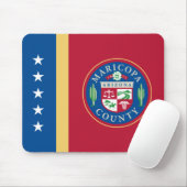 Vlag van het district Maricopa (Arizona) Muismat (Met muis)