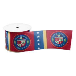 Vlag van het district Maricopa (Arizona) Satijnen Lint