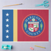 Vlag van het district Maricopa (Arizona) Tissuepapier (Craft)