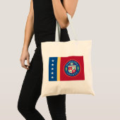 Vlag van het district Maricopa (Arizona) Tote Bag (Voorkant (product))