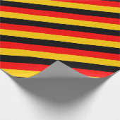 Vlag van het Duitse geïnspireerde patroon van gekl Cadeaupapier (Hoek)