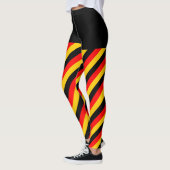 Vlag van het Duitse geïnspireerde patroon van gekl Leggings (Links)