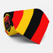 Vlag van het Duitse geïnspireerde patroon van gekl Stropdas (Opgerold)