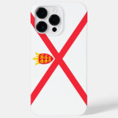 Vlag van het eiland Jersey Case-Mate iPhone Case (Achterkant)
