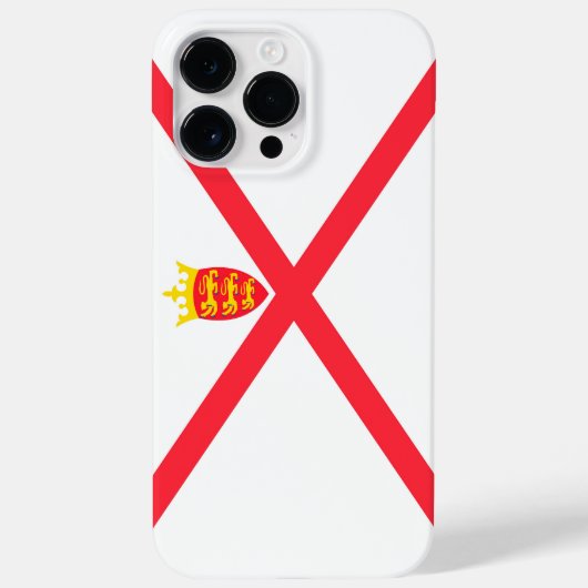 Vlag van het eiland Jersey Case-Mate iPhone Case (Achterkant)