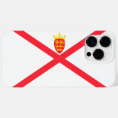 Vlag van het eiland Jersey Case-Mate iPhone Case (Achterkant (horizontaal))