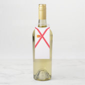 Vlag van het eiland Jersey Flessenhanger (Op fles)