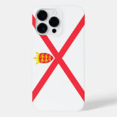 Vlag van het eiland Jersey iPhone Hoesje (Achterkant)