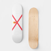 Vlag van het eiland Jersey Persoonlijk Skateboard (Voorkant)