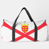 Vlag van het eiland Jersey Plunjezak (Voorkant)