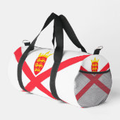 Vlag van het eiland Jersey Plunjezak (Rechterhoek)