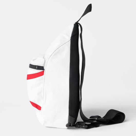 Vlag van het eiland Jersey Sling Bag (Rechts)