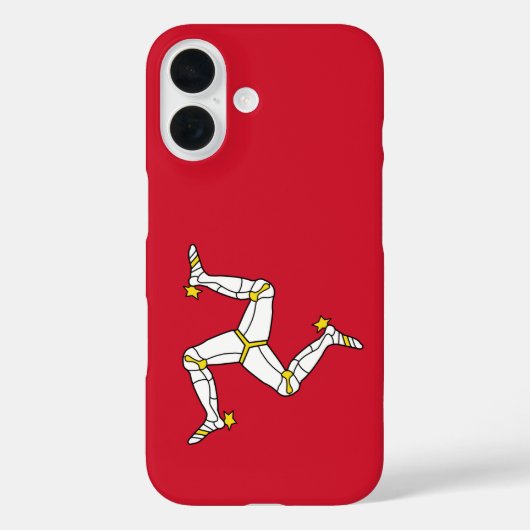 Vlag van het eiland Man Case-Mate iPhone Case (Achterkant)