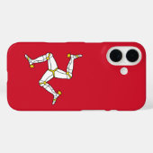 Vlag van het eiland Man Case-Mate iPhone Case (Achterkant (horizontaal))