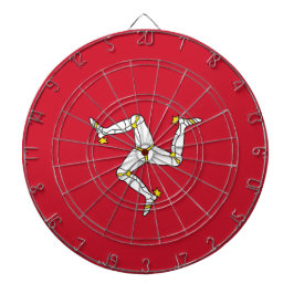 Vlag van het eiland Man Dartbord