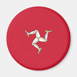 Vlag van het eiland Man Magneet