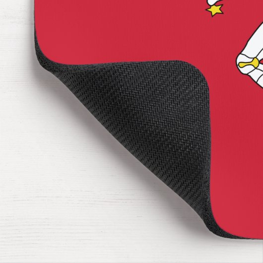 Vlag van het eiland Man Muismat (Hoek)