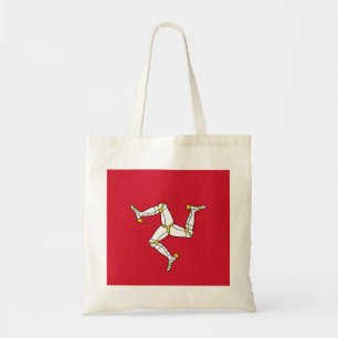 Vlag van het eiland Man Tote Bag