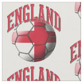 Vlag van het Engelse Voetbal Pattern Stof (Close Up)