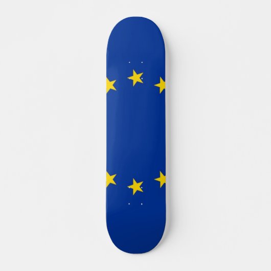 Vlag van het EU-skateboard Skateboard (Voorkant)