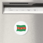 Vlag van het Ewe-volk Magneet (Insitu (Vaatwasser))