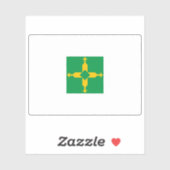 Vlag van het Federaal District, Brazilië Sticker (Vel)