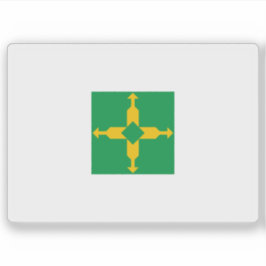 Vlag van het Federaal District, Brazilië Sticker