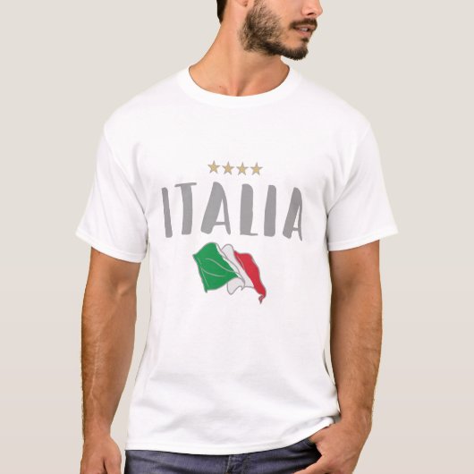 Vlag van het Football Ventilator Shirt in Italië (Voorkant)