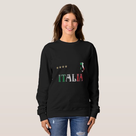Vlag van het Football Ventilator Shirt in Italië (Voorkant volledig)