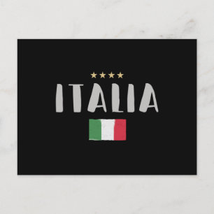 Vlag van het Football Ventilator Shirt in Italië Briefkaart