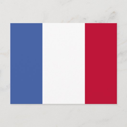 Vlag van het Franse Briefkaart (Voorkant)