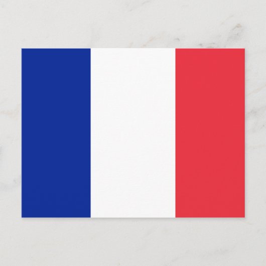 Vlag van het Franse Briefkaart (Voorkant)