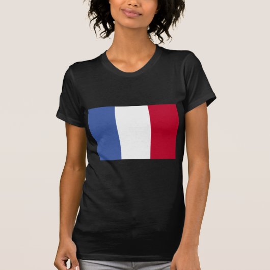 Vlag van het Franse Shirt van de vrouw (Voorkant)