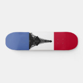 Vlag van het Franse Skateboard (Horizontaal)